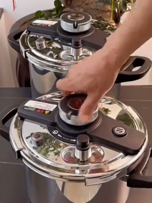 🔥 "Precision in Every Whistle – German-Engineered 6L Stainless Steel Pressure Cooker"