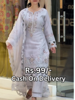 ✨ Lifestyle Georgette Embroidery Sequence Work Sharara Suit Elegant Festive Ensemble ✨