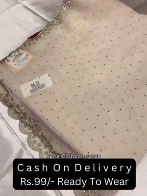 Womens Ready To Wear Satin Silk 1 Minute Pre Pleated Saree