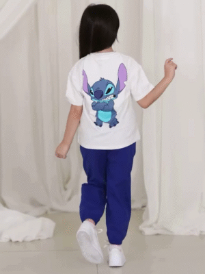 🌸 Disney Girls' Lillo & Stitch Clothing Set – Adorable & Stylish! 🌸