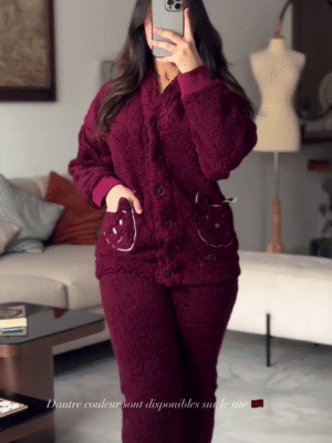 Women Winter  Cozy, Warm, Soft, Stylish, Snug, Breathable, Comfortable, Durable Night Suit