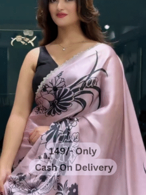 Shine On: Luxurious Satin Silk Sarees At Affordable Prices – Shop Online In India