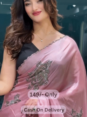 The Heirloom Edit: Hand-embroidered Banarasi Silk Saree For Timeless Elegance