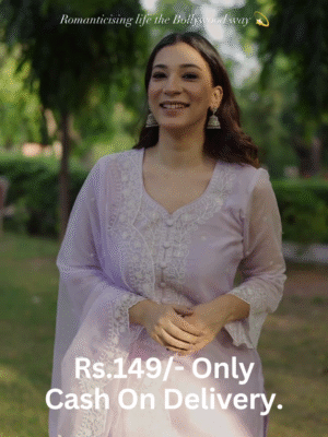 Lavender Dreams: Elegance in Every Thread Lavender Embroidered Suit Set