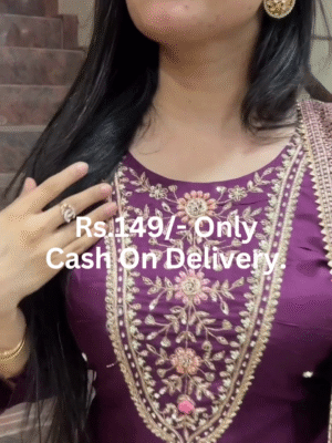 Regal Threads: The Banarasi Woven Splendor Suit Set