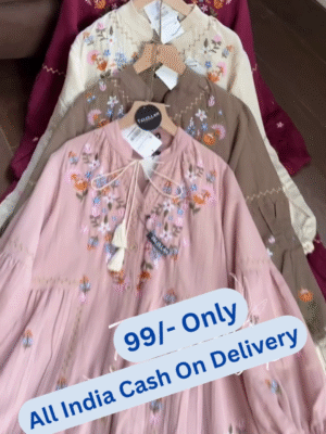 New Arrival Stylish Embroidery Gown 👗✨ – Elegance Meets Trend
