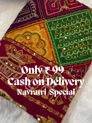 ✨ Elegant Drapes: Heavy Georgette Sarees ✨