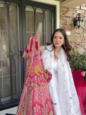 💖🎀 Rishika Magic Multicolor Traditional Anarkali Set with Dupatta 💎🤍