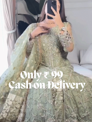 ✨ Mushq Hemline Aura Debut – Wedding Formals ✨