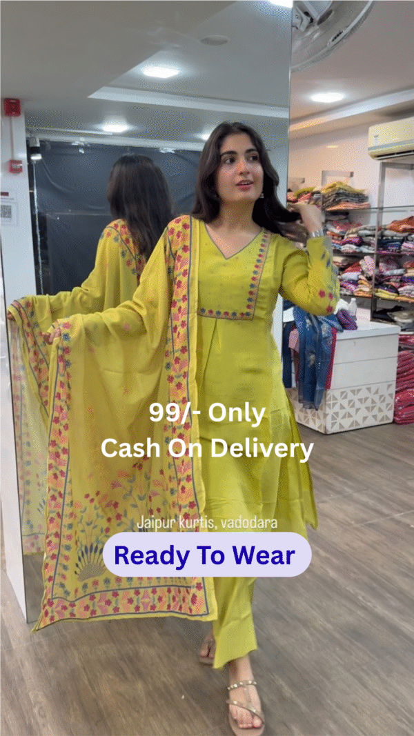 Fresh & Bright Lime Green Suit Set