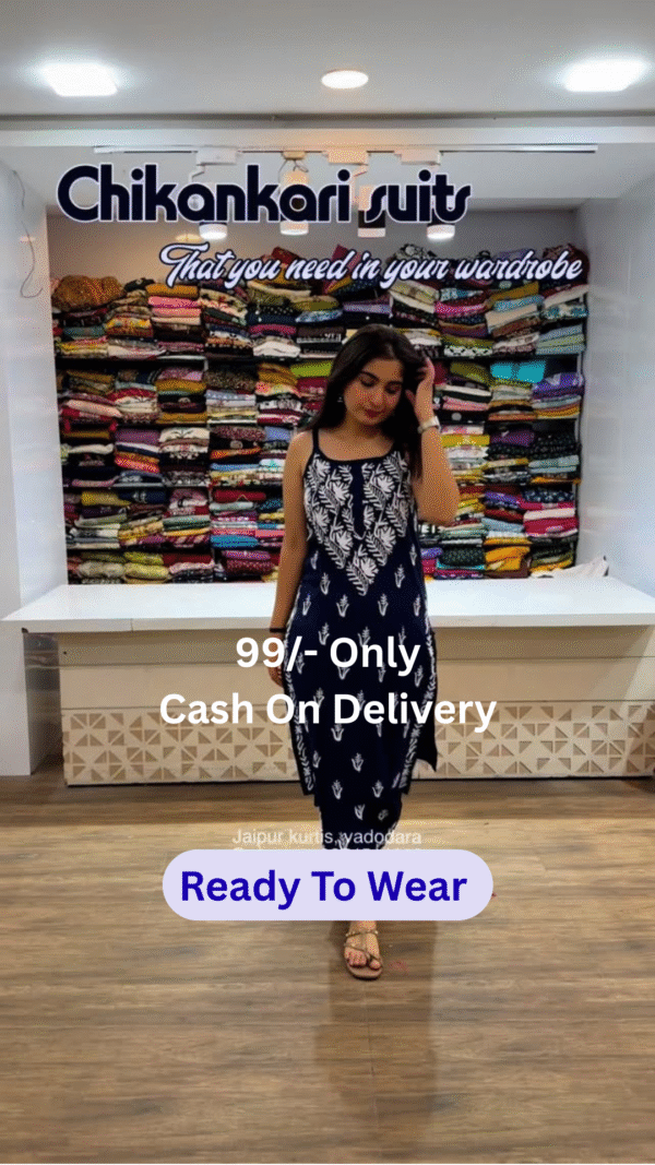 Elegant White-Embroidered Kurta Set