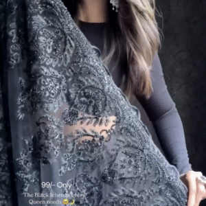 🖤 The Black Lehenga Every Queen Needs – Bold, Royal & Irresistibly Elegant ✨