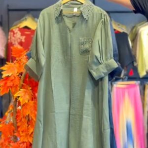 Elegant Women’s Ready-to-Wear Top & Bottom Set ✨ – Stylish Ethnic Wear