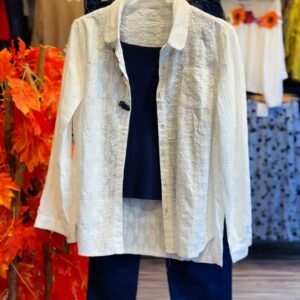 Classic White Inner Shirt with Funky Blue Jeans | Trendy Set π€β¨