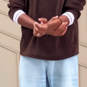 Timeless Elegance in Every Stitch – Brown Long-Sleeved Collar Shirt